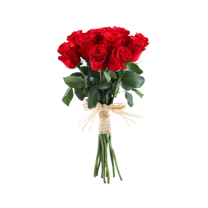 20 Red Rose Hand Bunch