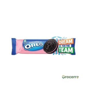 Cadbury Strawberry Creme Oreo Chocolatey Sandwich Biscuits 108.55gms