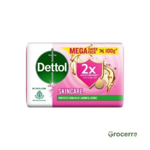 Dettol 2X Skincare Bathing Soap Mega Pack 4x100g=400gms