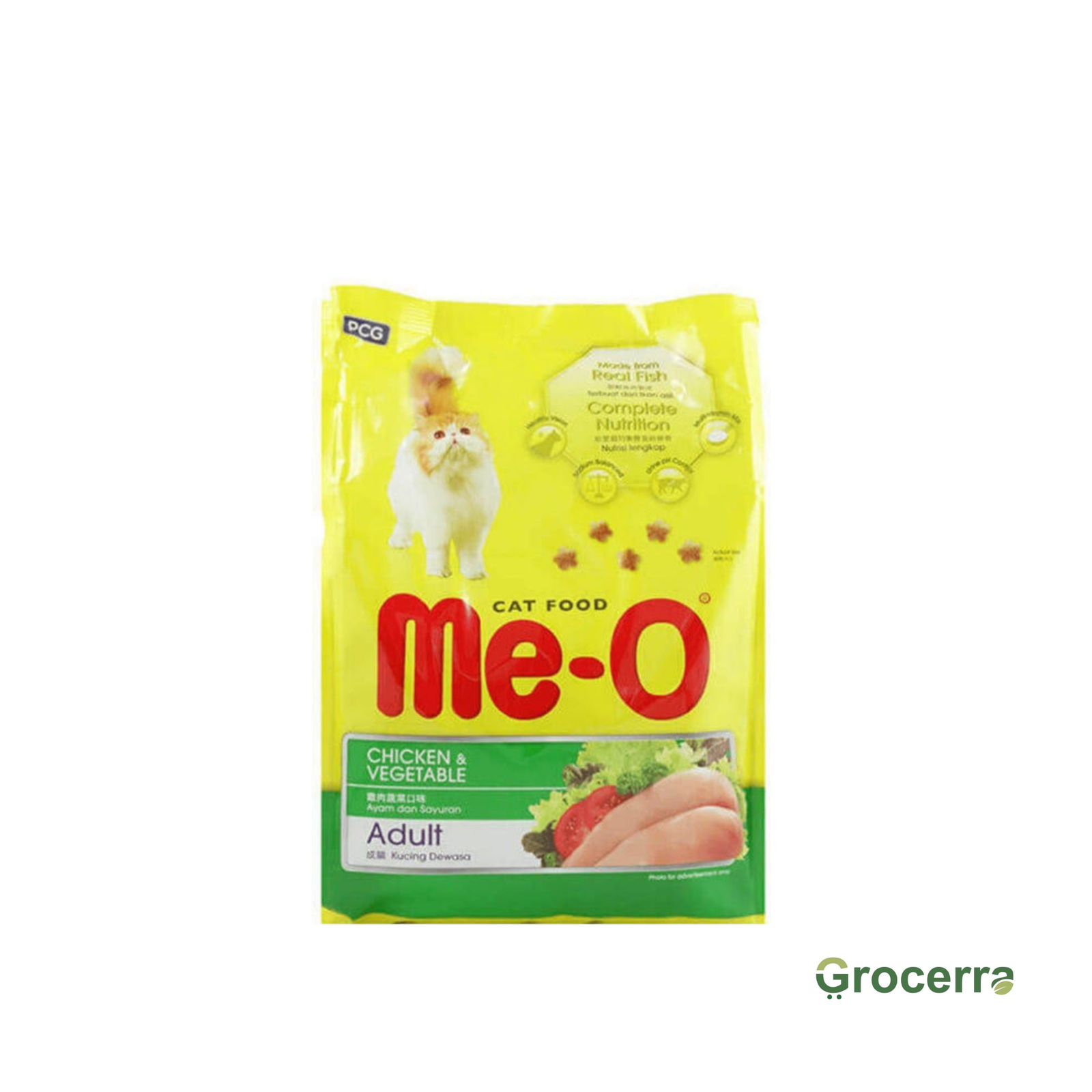 Me-O Cat Food Chicken & Vegetable 450 g