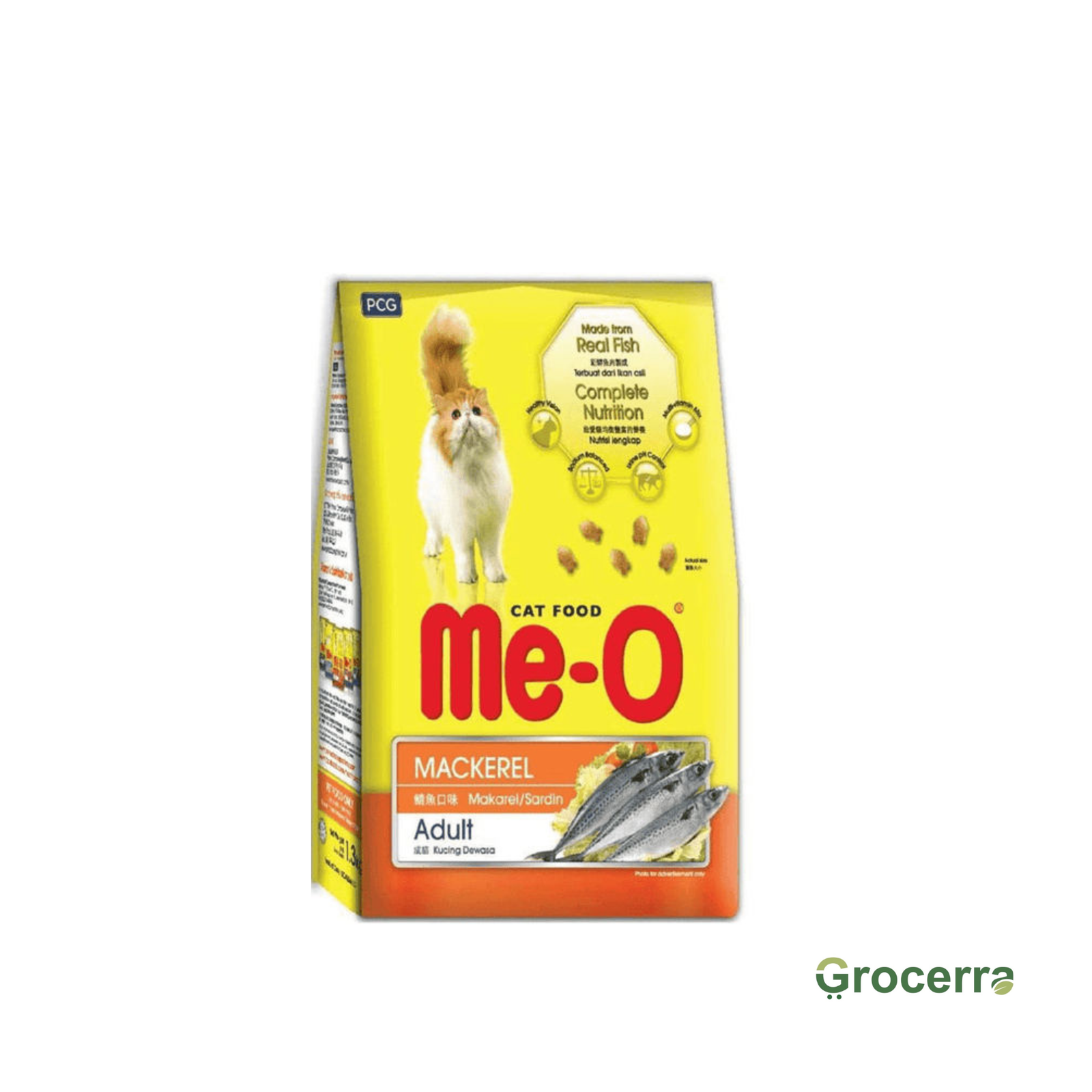 Me-O Cat Food Mackerel For Adult 450 g