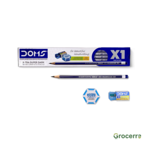 Doms X-Tra Super Dark 10 HB/Graphite Pencils 10 N