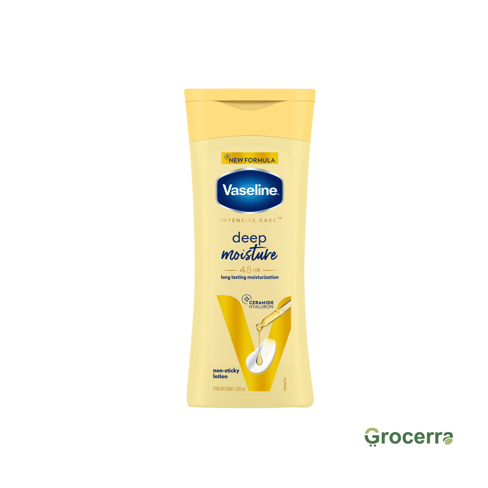 Vaseline Deep Moisture 48Hr Long lasting Moisturization Non-Sticky Lotion 200 ML