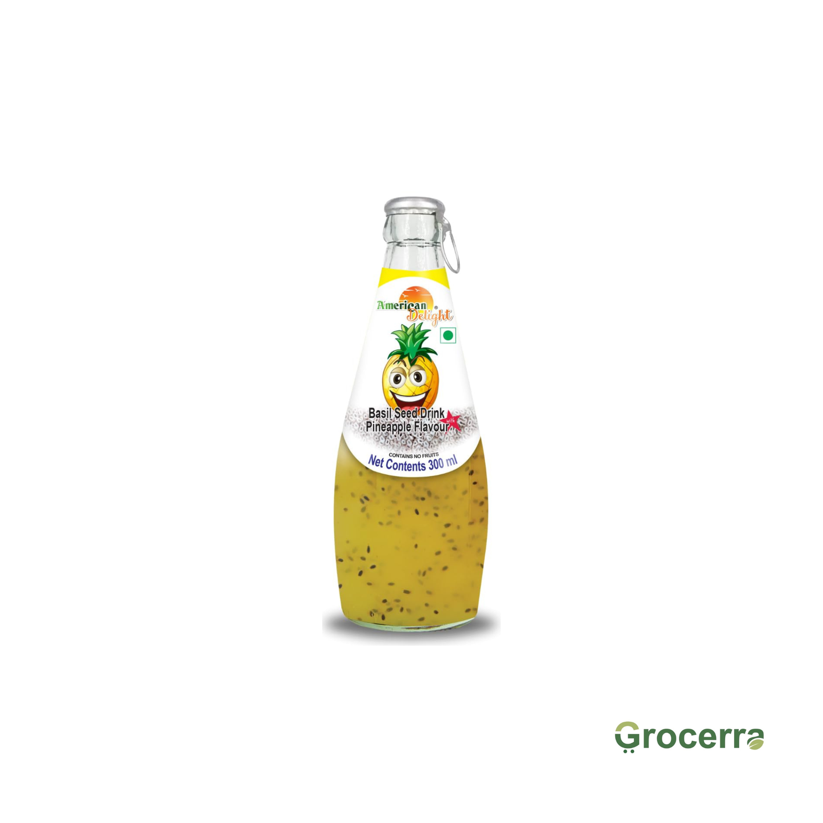 American Delight Pineapple Basil Seeds Drink 300ml